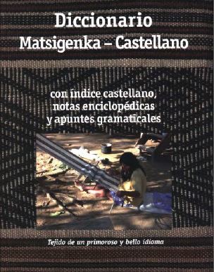 Matsigenka-Castellano Dictionary cover