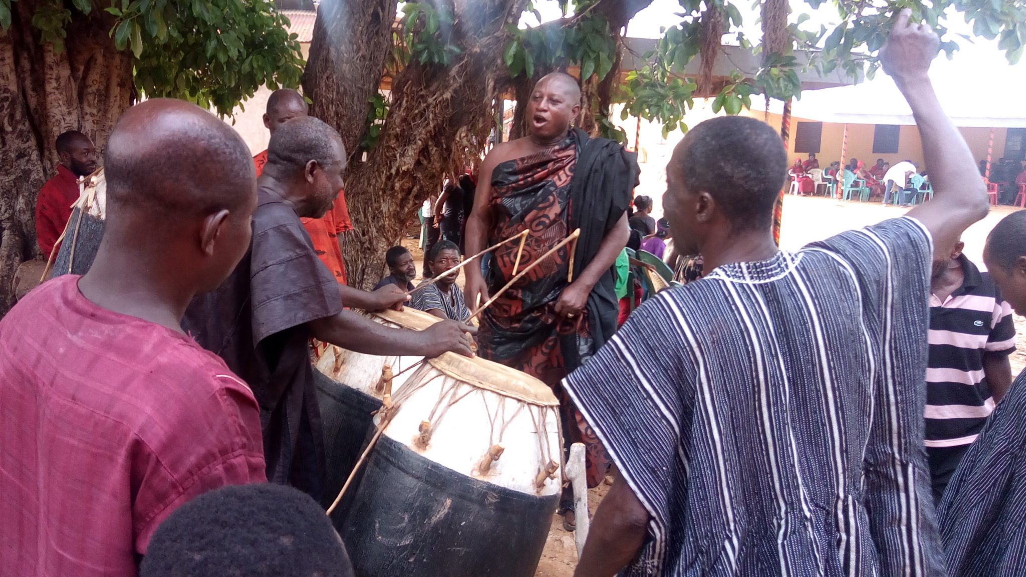 Nkonya funeral drumming